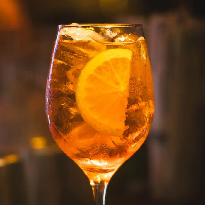 Passion fruit spritz